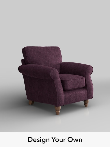 Plush Chenille/Dark Plum Purple Ashford (H79232) | £799