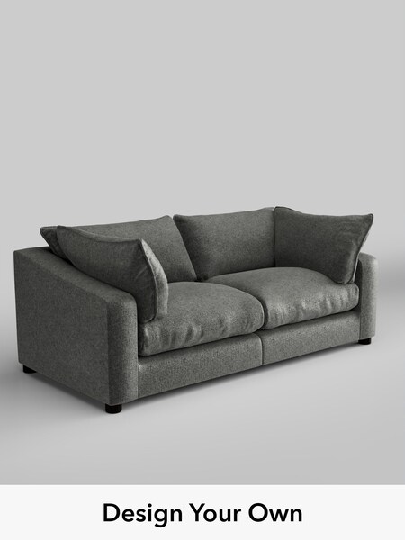 Plush Chenille/Dark Grey The Sumptuous Deep Relaxed Sit (H79268) | £1,625