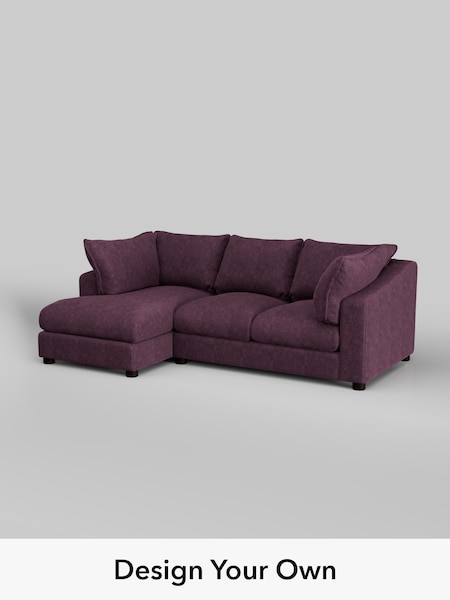 Plush Chenille/Dark Plum Purple The Sumptuous Deep Relaxed Sit (H79270) | £2,150