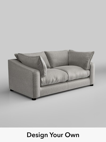 Plush Chenille/Light Grey The Sumptuous Deep Relaxed Sit (H79272) | £1,525