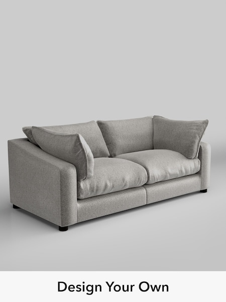 Plush Chenille/Light Grey The Sumptuous Deep Relaxed Sit (H79272) | £1,625