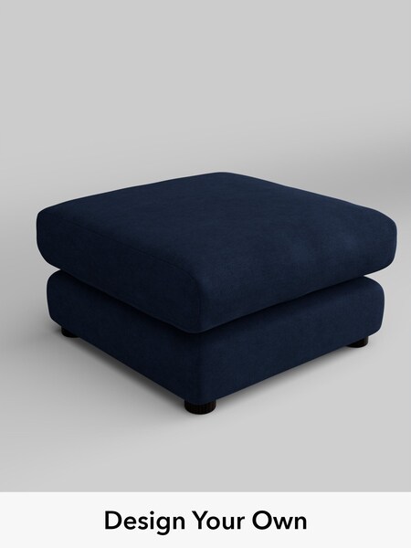 Luxe Chenille/Navy Blue The Sumptuous Deep Relaxed Sit (H79278) | £675