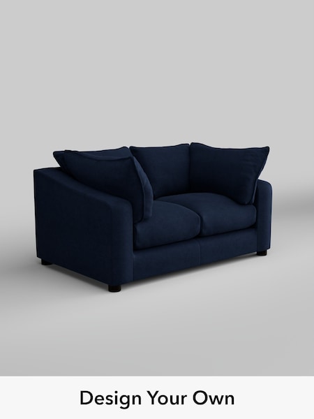 Luxe Chenille/Navy Blue The Sumptuous Deep Relaxed Sit (H79278) | £1,525