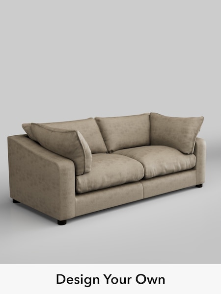 Monza Faux Leather Easy Clean/Mink Brown The Sumptuous Deep Relaxed Sit (H79287) | £1,625