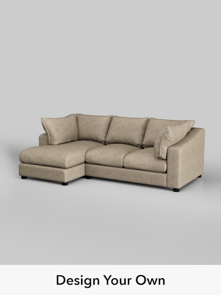 Monza Faux Leather Easy Clean/Mink Brown The Sumptuous Deep Relaxed Sit (H79287) | £2,150