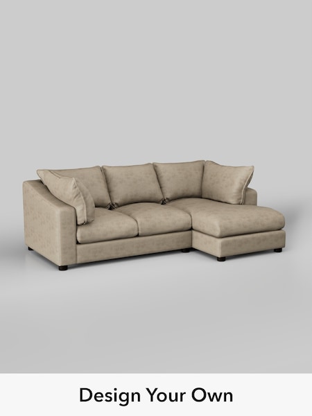 Monza Faux Leather Easy Clean/Mink Brown The Sumptuous Deep Relaxed Sit (H79287) | £2,150