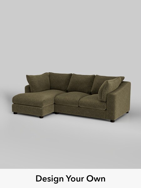 Plush Chenille/Moss Green The Sumptuous Deep Relaxed Sit (H79295) | £2,150