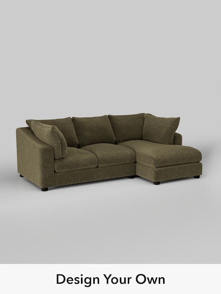 Plush Chenille/Moss Green The Sumptuous Deep Relaxed Sit (H79295) | £2,150