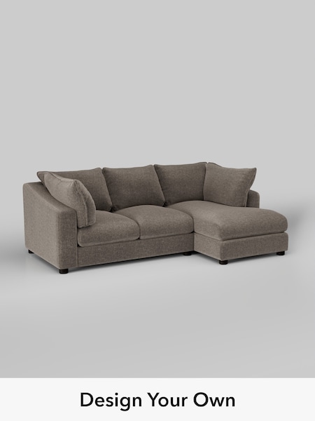 Plush Chenille/Mink Brown The Sumptuous Deep Relaxed Sit (H79296) | £2,150