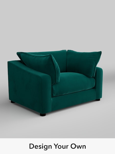 Plush Velvet Easy Clean/Juniper Green The Sumptuous Deep Relaxed Sit (H79327) | £1,325