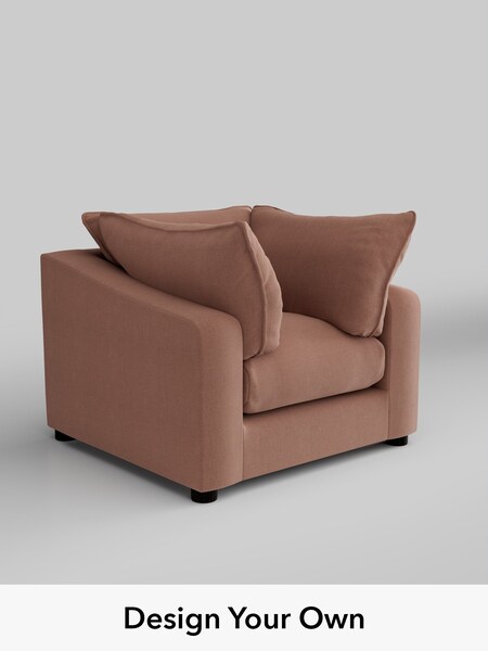 Relaxed Linen Look/Light Rust Brown The Sumptuous Deep Relaxed Sit (H79341) | £1,225