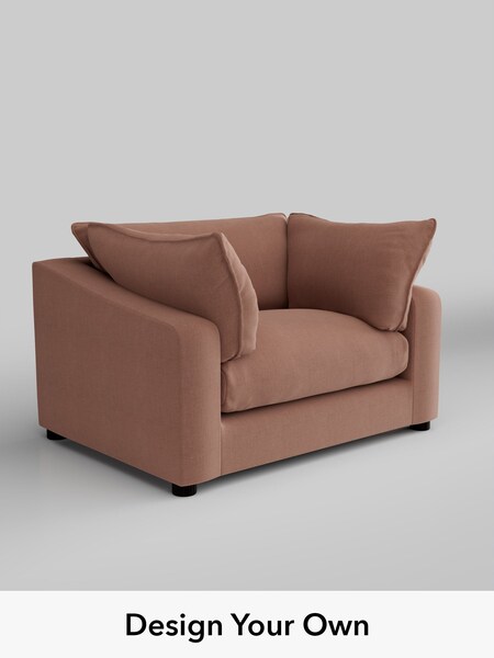Relaxed Linen Look/Light Rust Brown The Sumptuous Deep Relaxed Sit (H79341) | £1,325