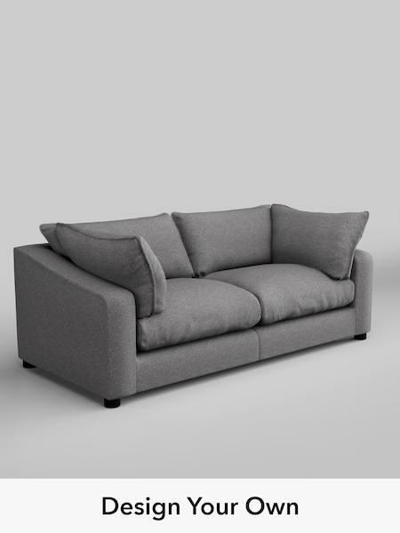 Studio Chenille/Mid Grey The Sumptuous Deep Relaxed Sit (H79350) | £1,499