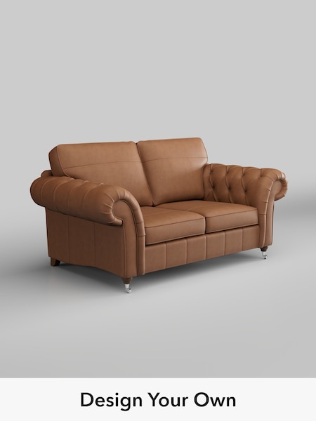 Turin Leather/Tan Brown Gosford Leather Button Arm (H79497) | £2,425