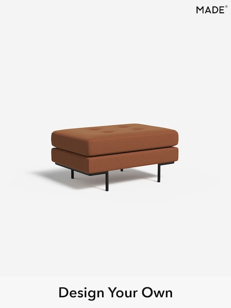 Made Weave/Dark Terracotta Orange Harlow By Made (H79785) | £375