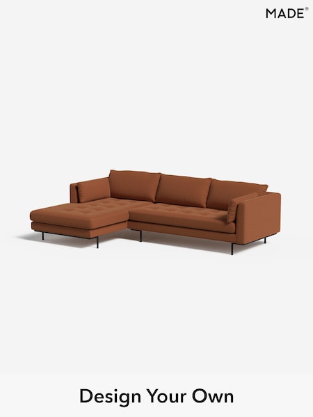 Made Weave/Dark Terracotta Orange Harlow By Made (H79785) | £1,850