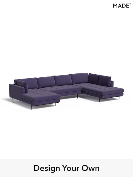 Soft Touch Boucle/Cobalt Blue Harlow By Made (H79797) | £2,499