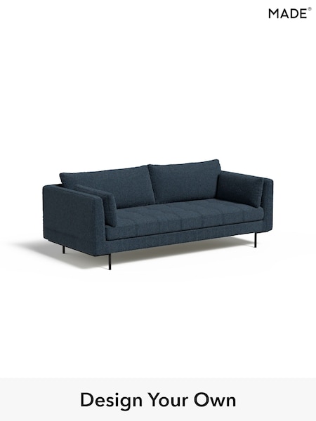Tonal Boucle/Marl Navy Blue Harlow By Made (H79835) | £1,250
