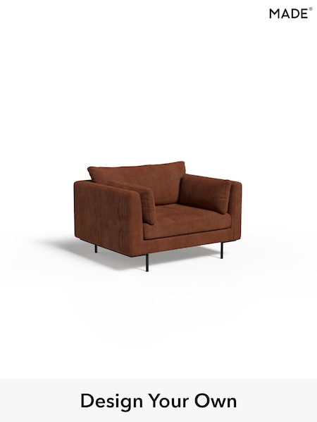 Matt Corduroy/Nutmeg Orange Harlow By Made (H79845) | £775