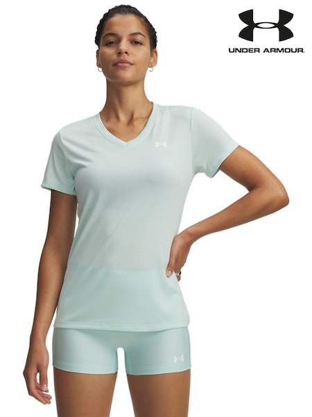 Under Armour Green Tech V-Neck Twist T-Shirt (H80137) | £27