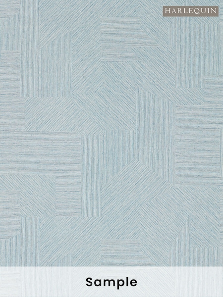 Harlequin Blue Mokume A4 Wallpaper Sample (H80270) | £1