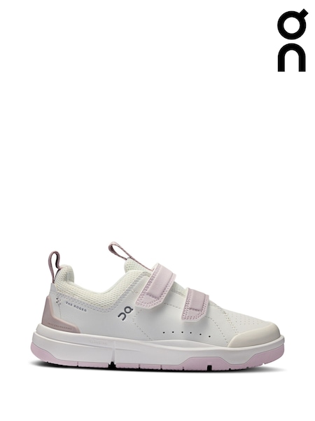 On White Cream Kids The Roger Trainers (H80294) | £80