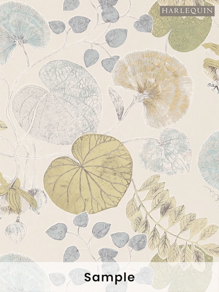 Harlequin Yellow Dardanella Purity Edit A4 Wallpaper Sample (H80417) | £1