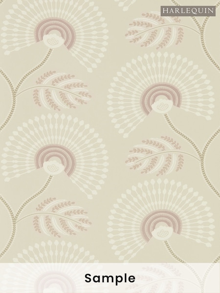 Harlequin Natural Louella Purity Edit A4 Wallpaper Sample (H80421) | £1