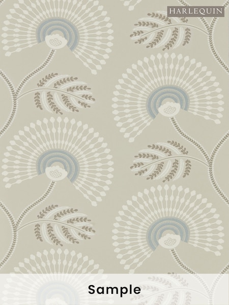 Harlequin Natural Louella Purity Edit A4 Wallpaper Sample (H80425) | £1