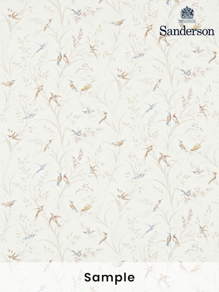 Sanderson Natural Tuileries A4 Wallpaper Sample (H80446) | £1