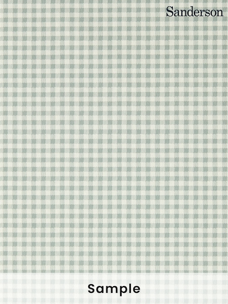 Sanderson Blue Gingham A4 Wallpaper Sample (H80454) | £1