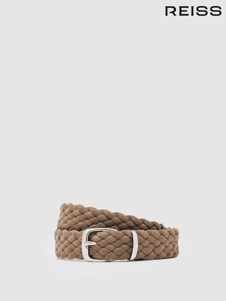 Reiss Light Stone Jesse Belt (H80567) | £88