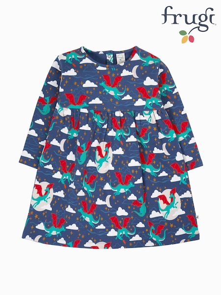 Blue Cosy Amelia Dress (H81056) | £34 - £36