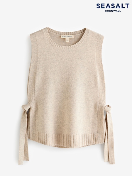 Seasalt Cornwall Natural Sea Aster Vest (H81237) | £60