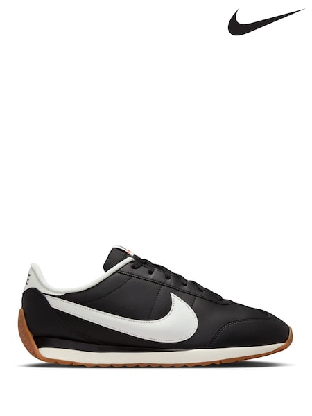 Nike Black Pacific Leather Trainers (H81263) | £70
