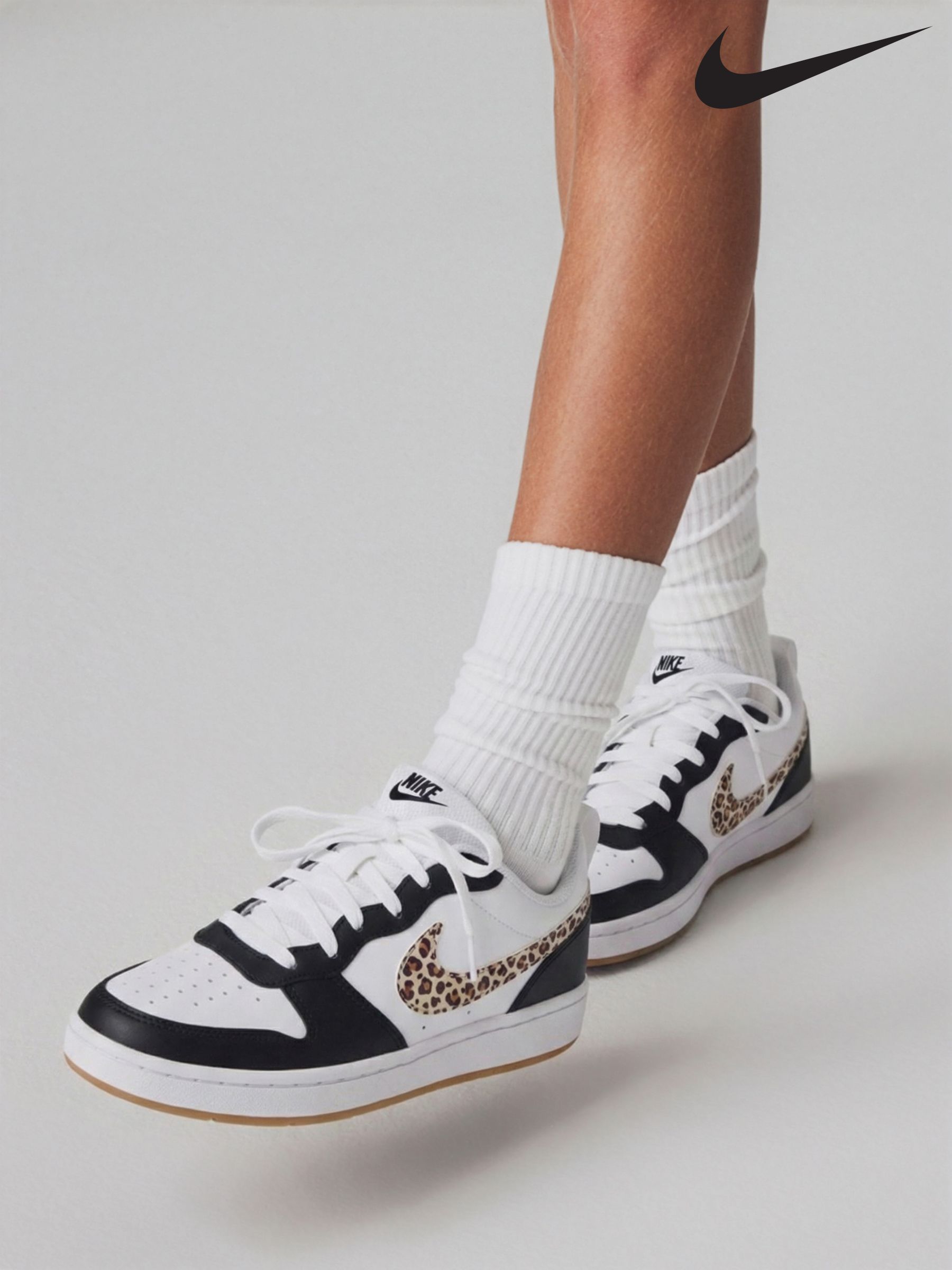 court vision low sneaker cheetah