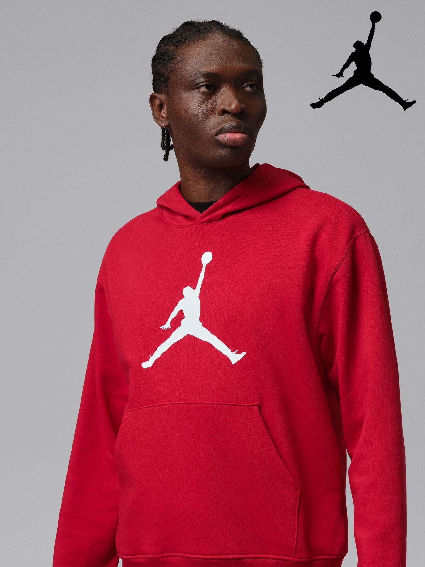 mens nike red sweater