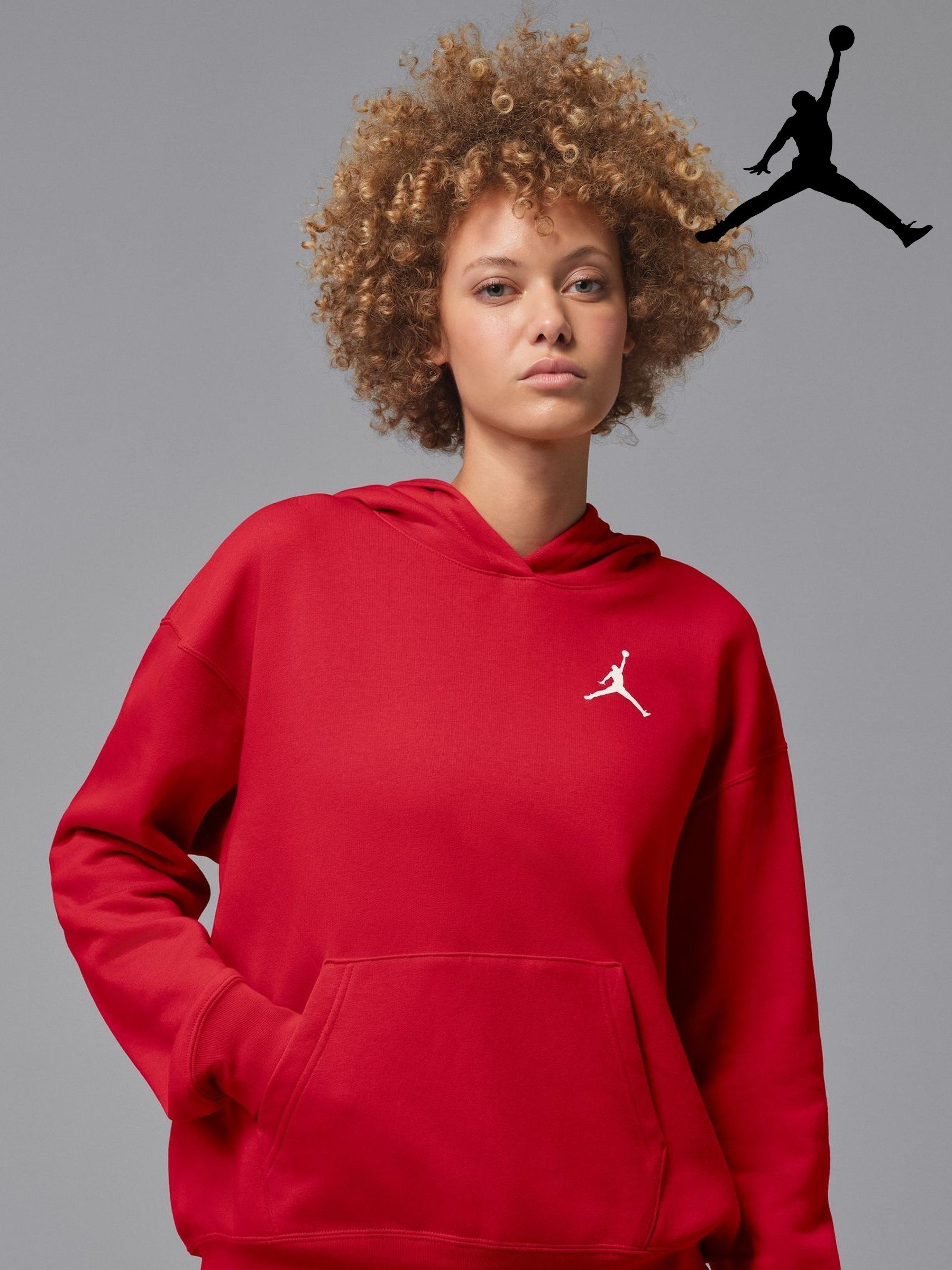 womens red nike pullover hoodie