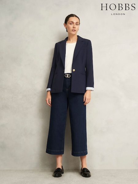 Hobbs Blue Gianna Jacket (H82362) | £189