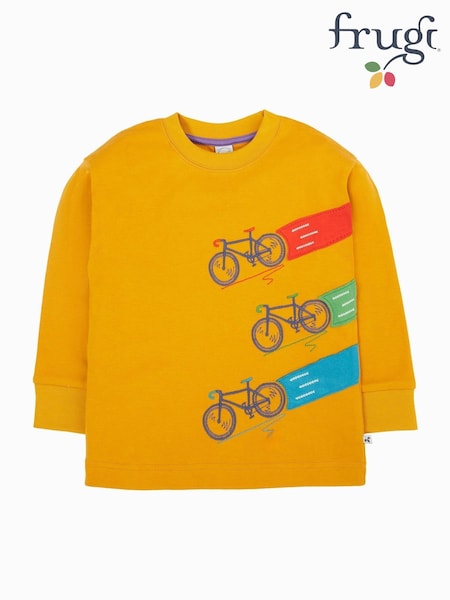 Frugi Yellow Owen Top (H82461) | £24 - £26