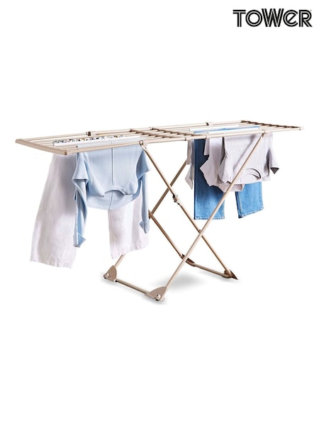 Tower Latte Extending Clothes Airer (H82504) | £50
