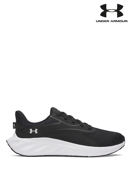 Under Armour Black/White Ascend Trainers (H83033) | £60