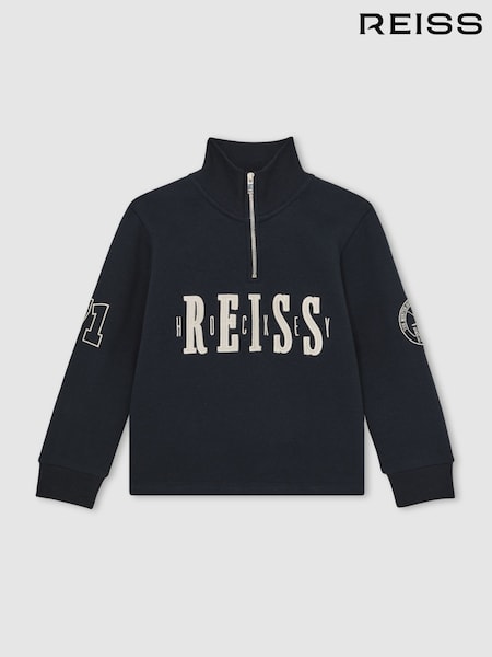 Reiss Navy Martin 13-14 yrs Sweatshirt (H83292) | £50