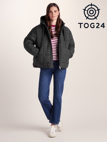 Tog 24 Black Womens Else Heavy Padded Short Jacket (H83353) | £90