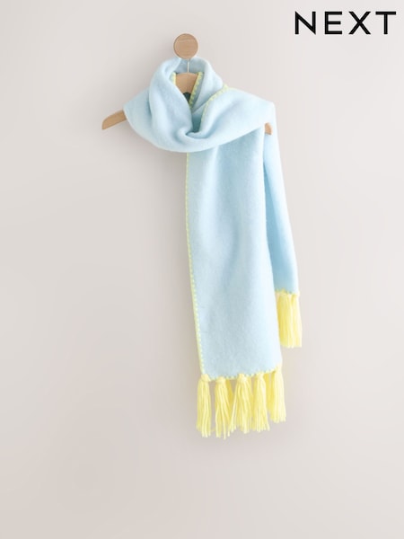 Blue Whipstitch Heavyweight Scarf (H83392) | £22