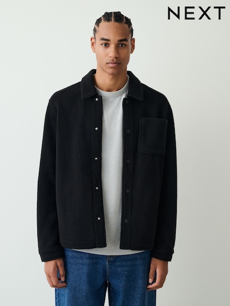 Black Fleece Shacket (H83458) | £42