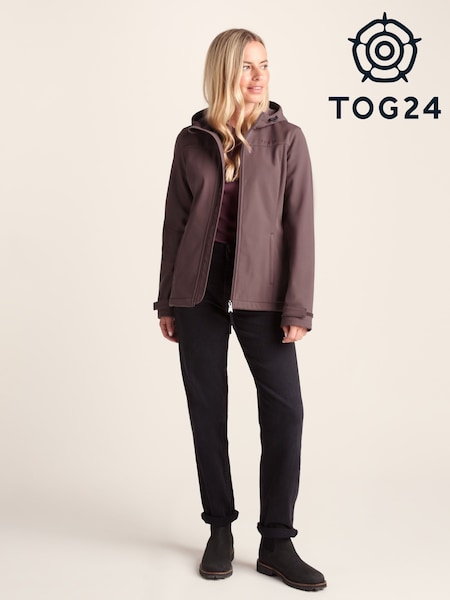Tog 24 Purple Womens Keld Softshell Jacket (H83460) | £49