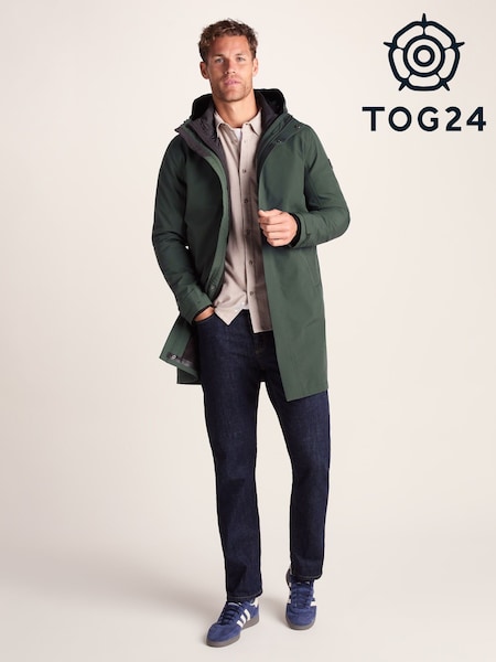 Tog 24 Green Mens Haydon 3-in-1 Jacket (H83464) | £180