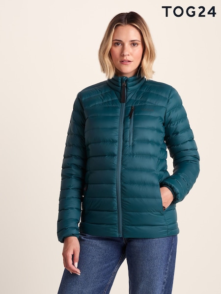 Tog 24 Green Womens North Down Funnel Jacket (H83538) | £110