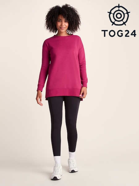 Tog 24 Pink Womens Michelle Longline Jumper (H83548) | £40